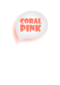Coral Pink & White Vr.2