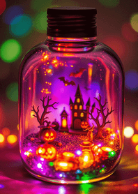 Bottle Halloween 1