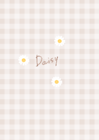 pinkbrown Daisy and Check 08_2