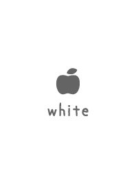 苹果 -白色-