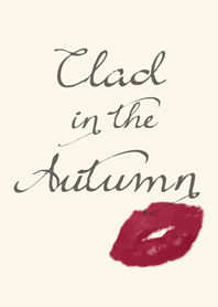 Clad in the autumn