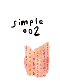 シンプルに002