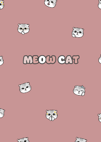 neko head3 - pale pink