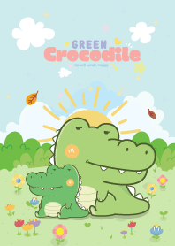 Crocodile Garden Galaxy Lovely