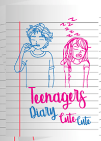 Teenagers Diary Cute Cute