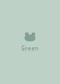 Bear -Dullness Green-