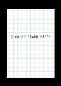 2 COLOR GRAPH PAPER-GREEN&PURPLE-BLACK