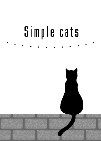tema kucing sederhana