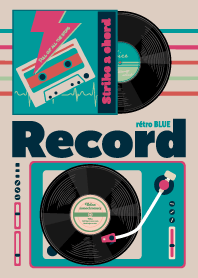 Record _ retro color