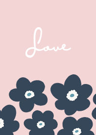 in bloom, flower na / baby pink