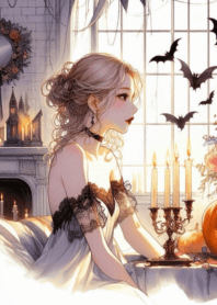 cute little witch halloween V. 38