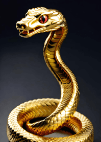 Prosperous Golden Snake 1e2eA8