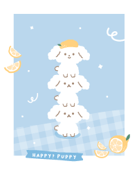 happy? puppy