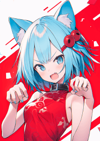 可愛貓娘喵喵拳