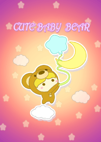 Cute baby bear