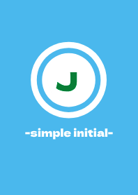 simple initial-J- THEME 19