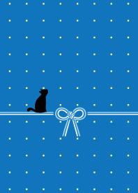Cat and KANOUMUSUBI-blue-
