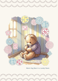 Warm Hug Bear in a Lonely Room