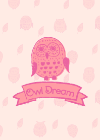 Owl Dream Rose Pink