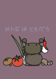 crab staring - 02 - friend