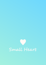 Small Heart *LightBlue Gradation 4*