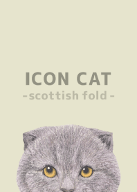 ICON CAT - Scottish fold - PASTEL YE/03