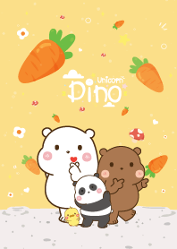 3Bear&Duck Cutie Carrot Lover