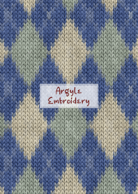 Argyle Embroidery 86