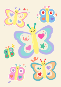 be my butterfly - pastel :-)