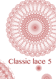 Flowers and lace ribbon-classic 5-