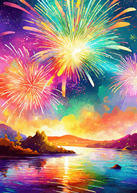 Beautiful Fireworks Theme#687