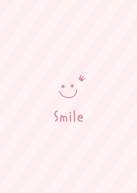 Smile Crown =Pink= Stripe2