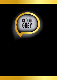 Cloud Gray Gold In Black Theme