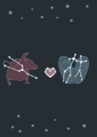 ekst blue Gemini love red (Taurus)