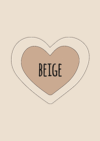 Beige 2 (Bicolor) / Line Heart