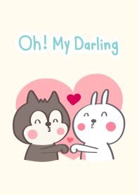 Oh My Darling I Love You Line Theme Line Store