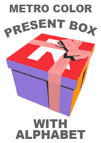 メトロカラーのプレゼントボックス（R）