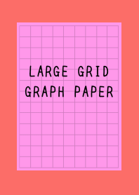 PINK-BLACK GRAPH PAPER/VERMILION