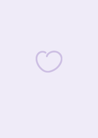 Heart Simple icon: purple