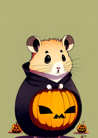 Halloween Hamster 7977A8