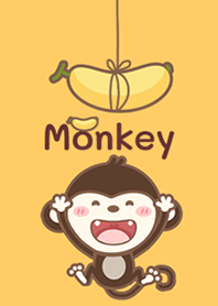 Monkey Love Bananas.