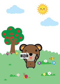 Simple cute bear theme v.7