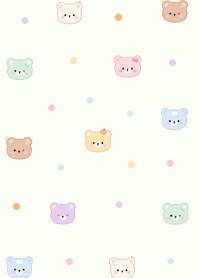Simple cute little bear 3 (Pp)