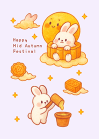 Rabbit Mid-Autumn Festival(Purple)