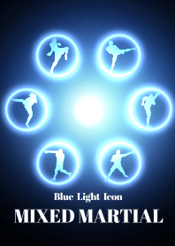 Blue Light Icon MIXED MARTIAL