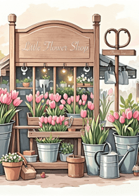 ร้านทิวลิปสีชมพู