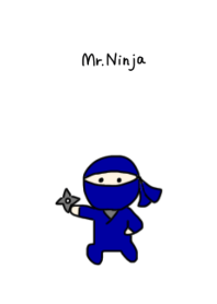 Cute theme of ninja