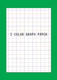 2 COLOR GRAPH PAPER/PINK&PURPLE/GREEN