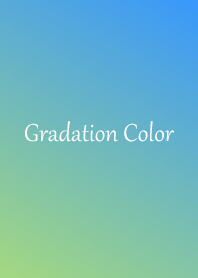 Gradation Color *Green&Blue 2*