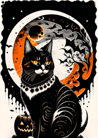 浮世絵万聖節猫 32e970